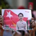 Protes Kudeta, Ribuan Warga Myanmar Ubah Foto Profil Medsos Jadi Merah Dan Hitam Gemakan #SaveMyanmar